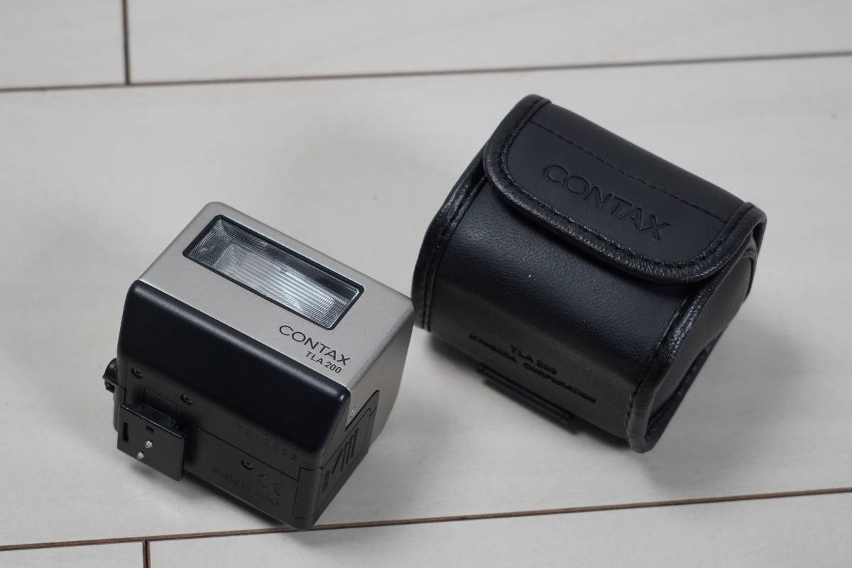 大得価 ＃0178 CONTAX コンタックス フラッシュ TLA200 動作確認(コンタックス用)｜売買されたオークション情報、yahooの商品情報をアーカイブ公開 - オークファン コンタックス用