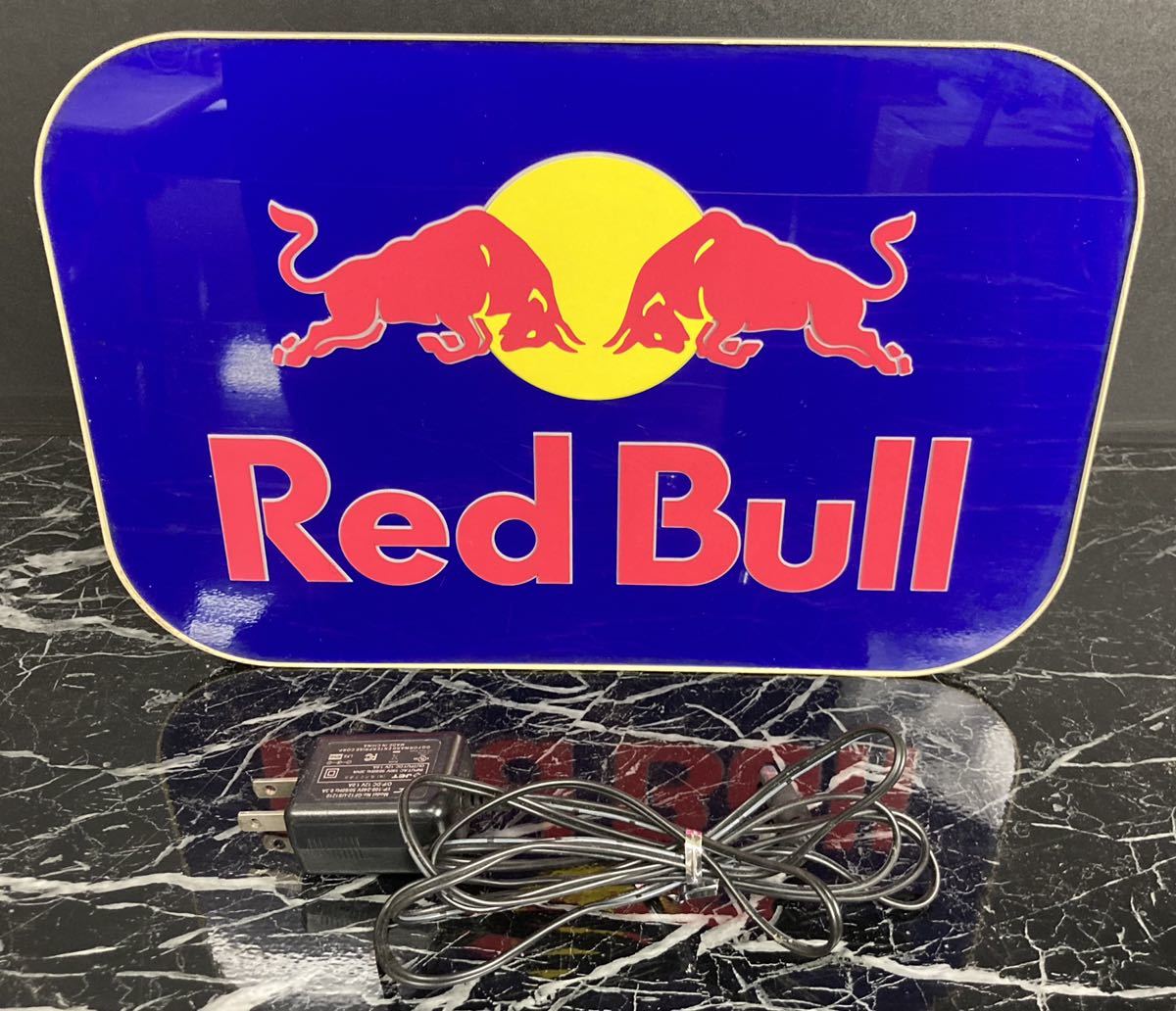 ○ネオン看板 レッドブル RED BULL 電飾看板 ノベルティ (サイズ:約20