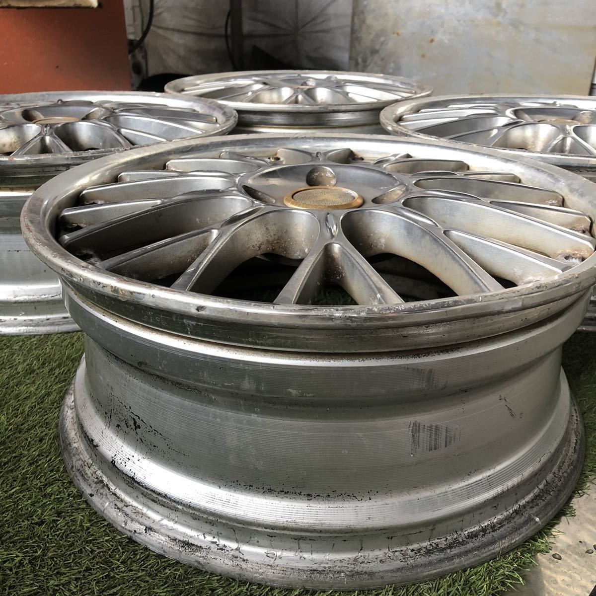53270309】☆中古ジャンク品☆AHP SYPRESS 18インチ 18×7.0J ET 56 