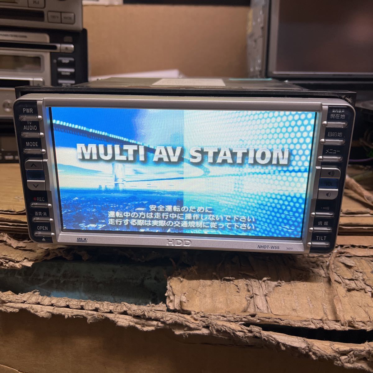 トヨタ 純正ナビNHDT-W55 ジャンク品(トヨタ、ダイハツ)｜売買された