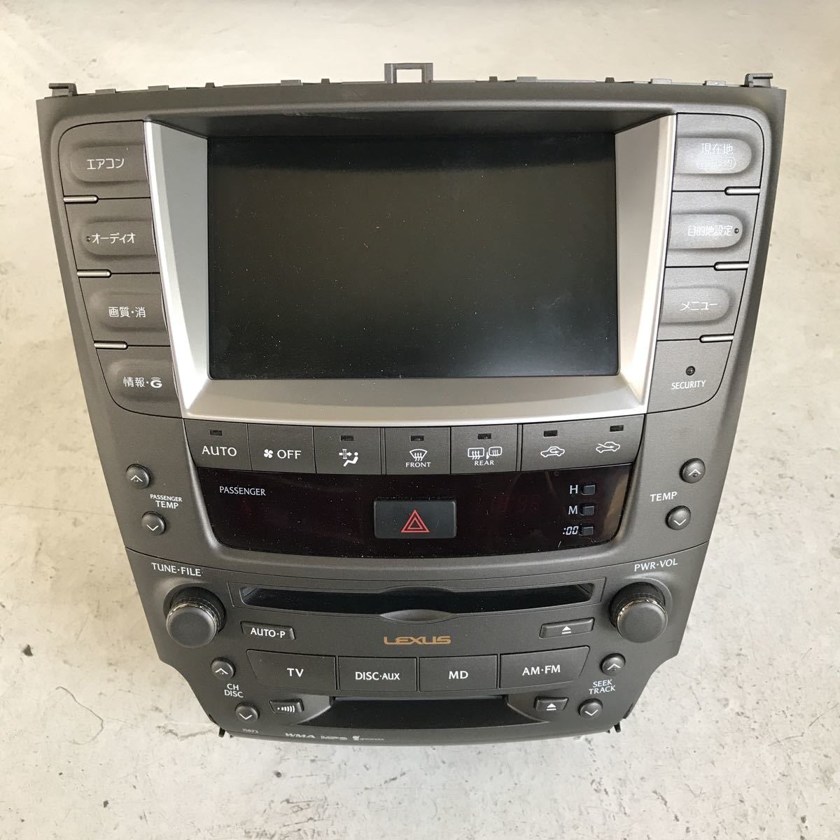 送料無料，新作登場 ジャンク品 レクサス IS250 前期型 純正マルチモニター GSE20(カーナビ)｜売買されたオークション情報、yahooの商品情報をアーカイブ公開 - オークファン その他