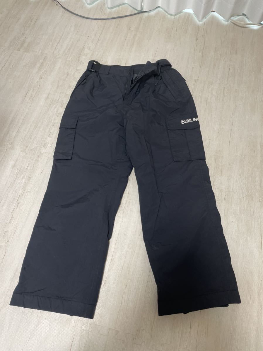 お買い得，大得価 サンライン 防寒パンツ Ｌサイズ SUNLINE(フィッシングスーツ)｜売買されたオークション情報、yahooの商品情報をアーカイブ公開 - オークファン フィッシングスーツ