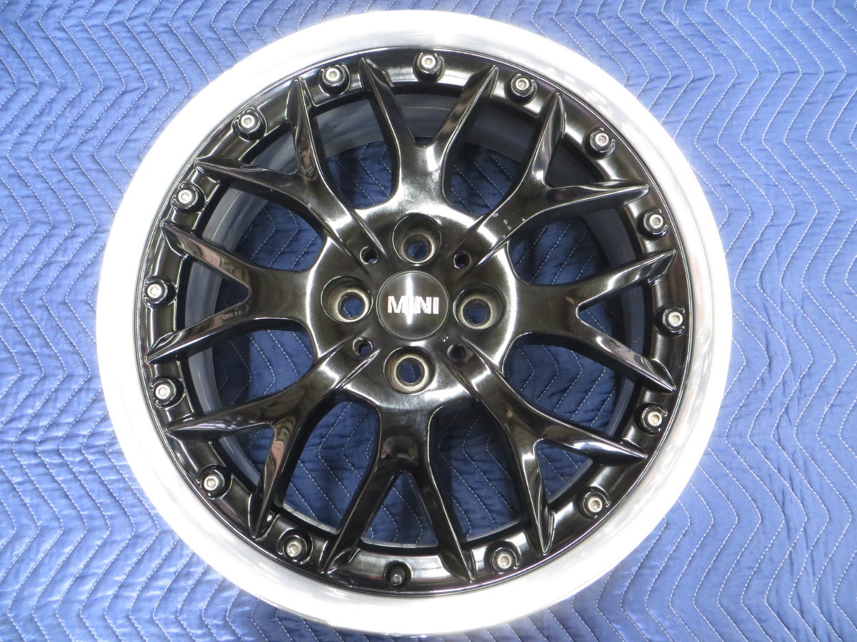 激レア! BBS製 R56 ミニクーパー 純正オプション BBS RS873 7J+48