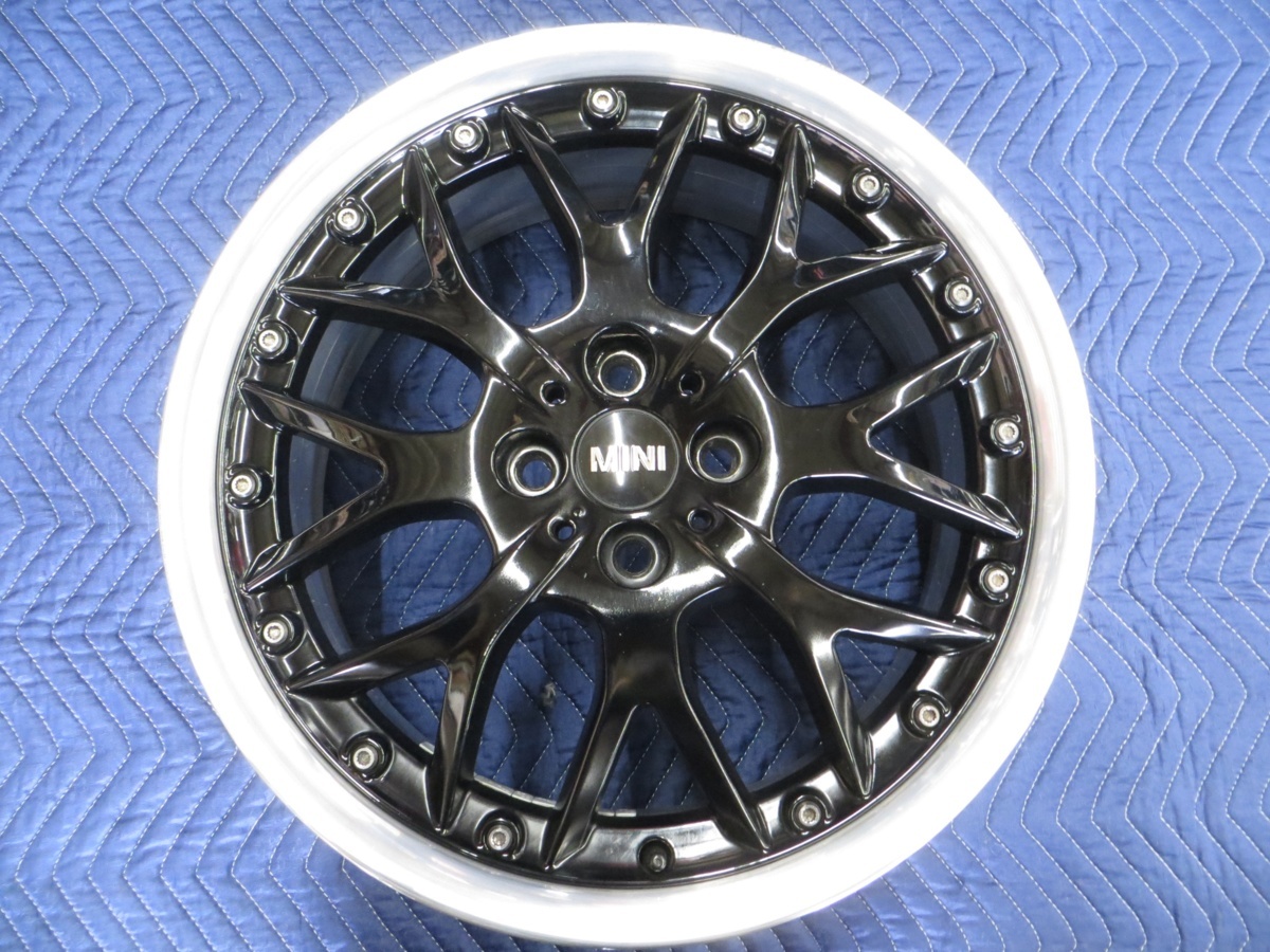 激レア! BBS製 R56 ミニクーパー 純正オプション BBS RS873 7J+48