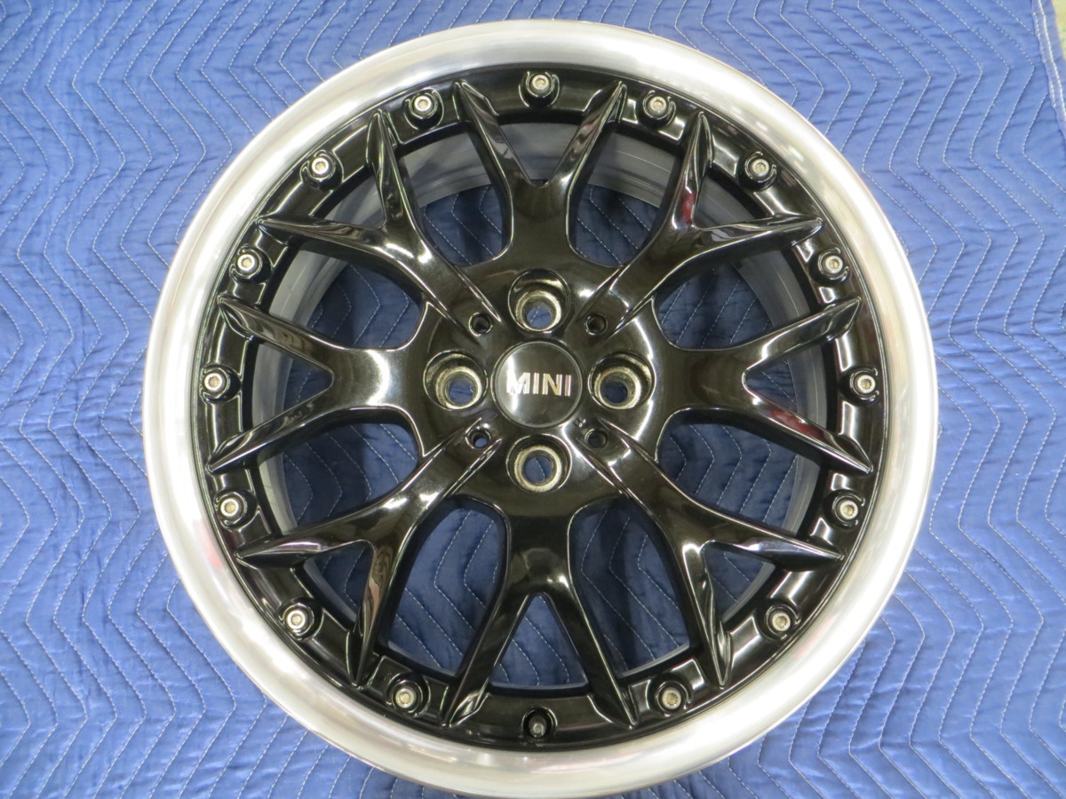 激レア! BBS製 R56 ミニクーパー 純正オプション BBS RS873 7J+48 