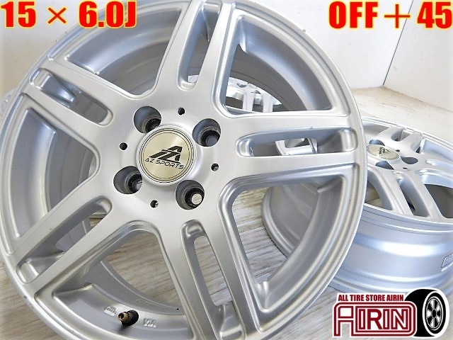 【豊富な，新品】 15インチ アルミホイール AZ SPORTS 4本セット ヴィッツ ヤリス ハイブリット フィット ブーン ルミナス シャトル に アルミ ホイール(社外品)｜売買されたオークション情報、yahooの商品情報を 4穴