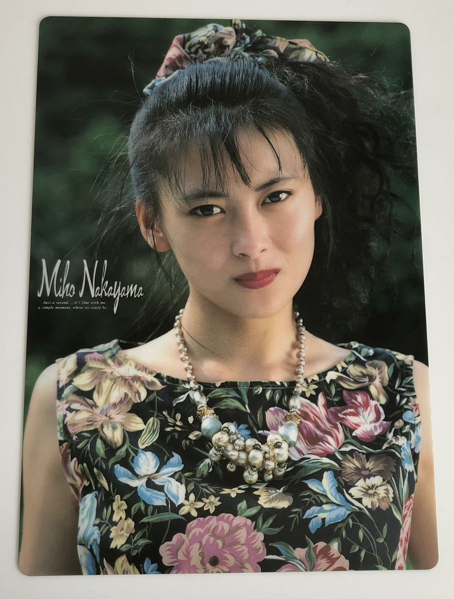中山美穂下敷き2枚 シングルCD(中山美穂)｜売買されたオークション情報