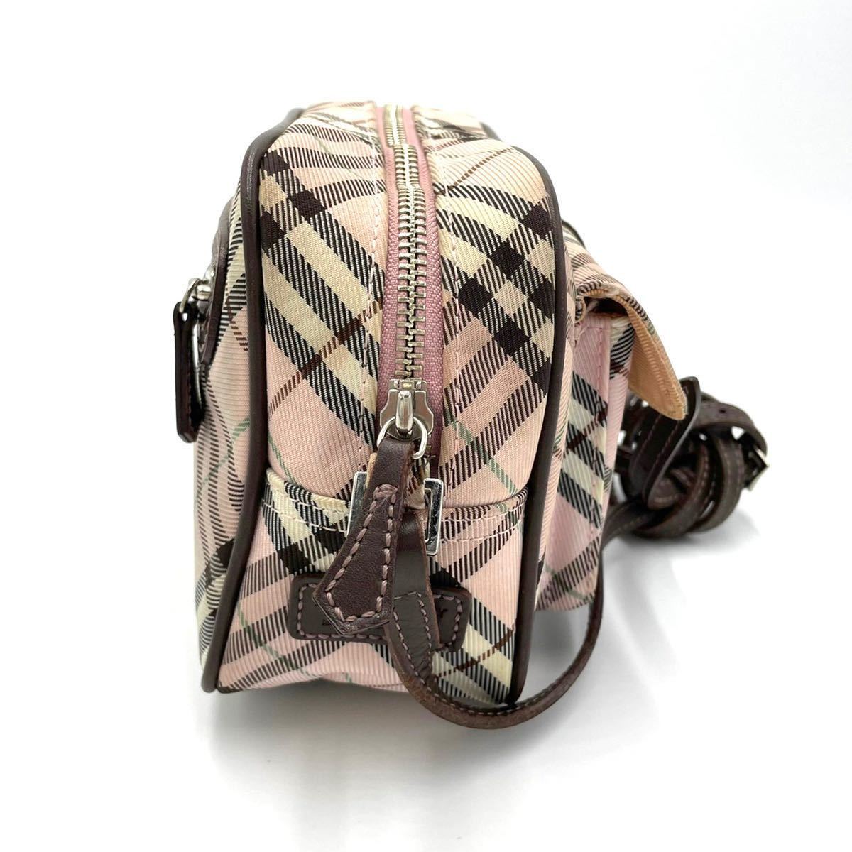 1円【極美品】バーバリーブルーレーベル BURBERRY ショルダーバッグ 