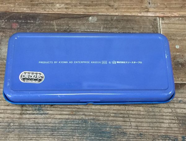 3 13r3si チェッカーズ Checkers カンペン ペンケース 缶 筆箱 当時物 昭和レトロ レア 送料210円 ペンケース 売買されたオークション情報 Yahooの商品情報をアーカイブ公開 オークファン Aucfan Com