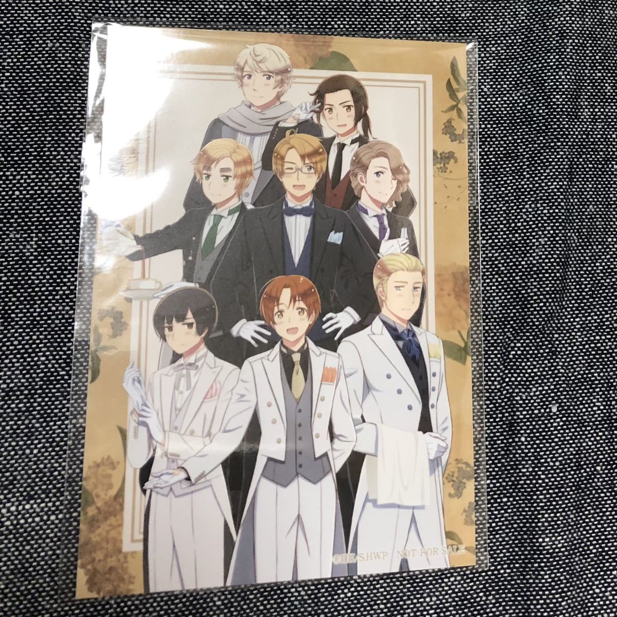 ヘタリア 枢軸+連合 ブロマイド アニメイト特典 執事 イギリス