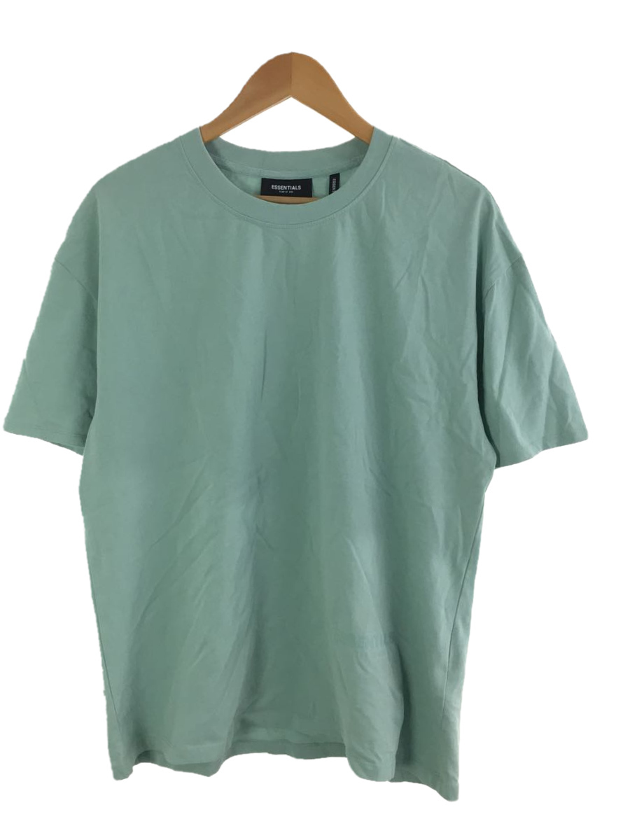 人気，送料無料 ESSENTIALS クルーネックTシャツ/バックロゴ/S/コットン/グリーン(Sサイズ)｜売買されたオークション情報、yahooの商品情報をアーカイブ公開 - オークファン Sサイズ