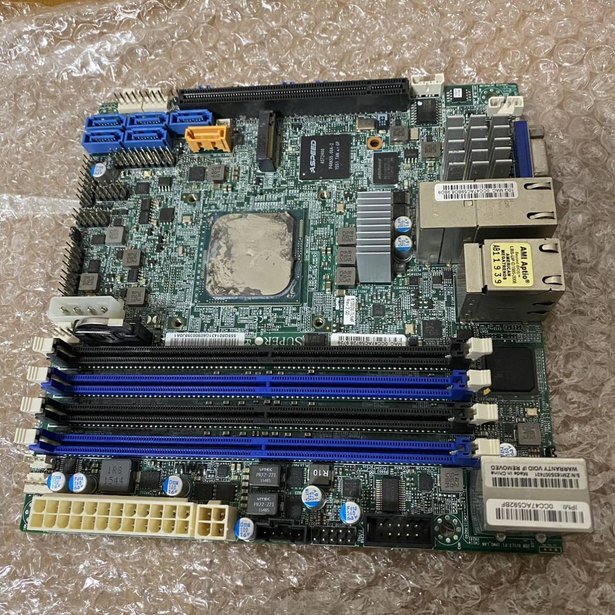 Supermicro mini-ITXサーバー用マザーボード X10SDV-TLN4F SoC Xeon D 