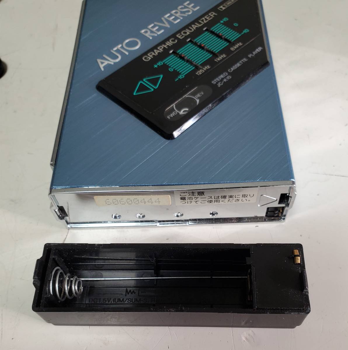 SHARP JC-K10 ポータブルカセットプレーヤー 通電OK シャープ SHARP JC