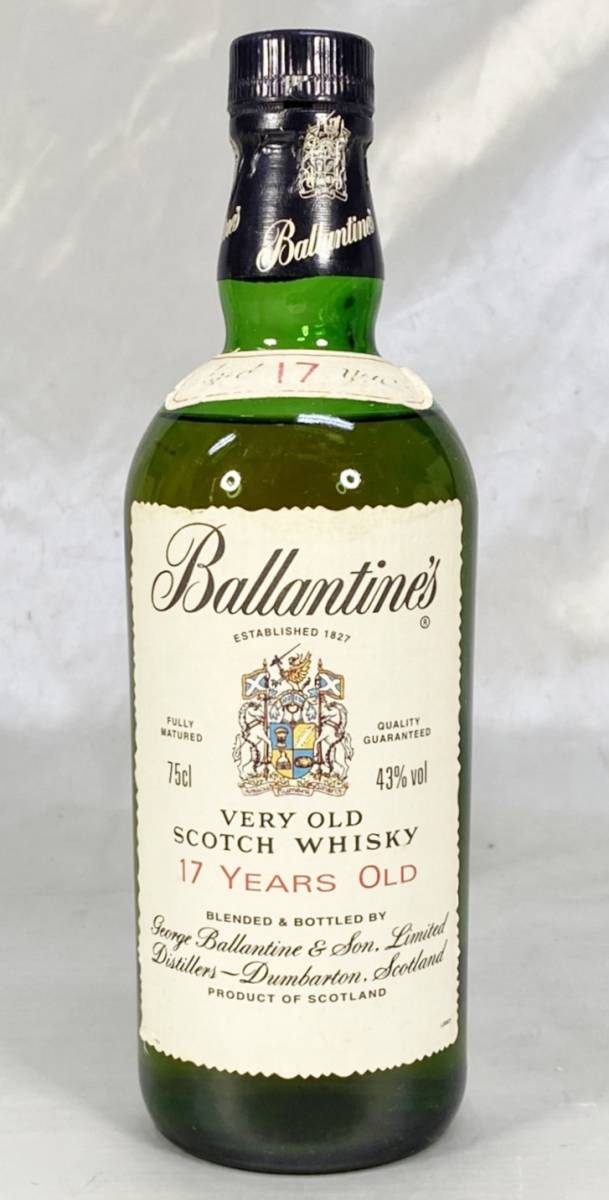 古酒 バランタイン VERY OLD スコッチウイスキー 17年 40度 750ml