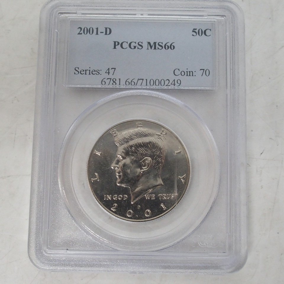 アメリカ PCGS ケネディ大統領 50セント | ケネディ 2004年 0 銀貨 PR