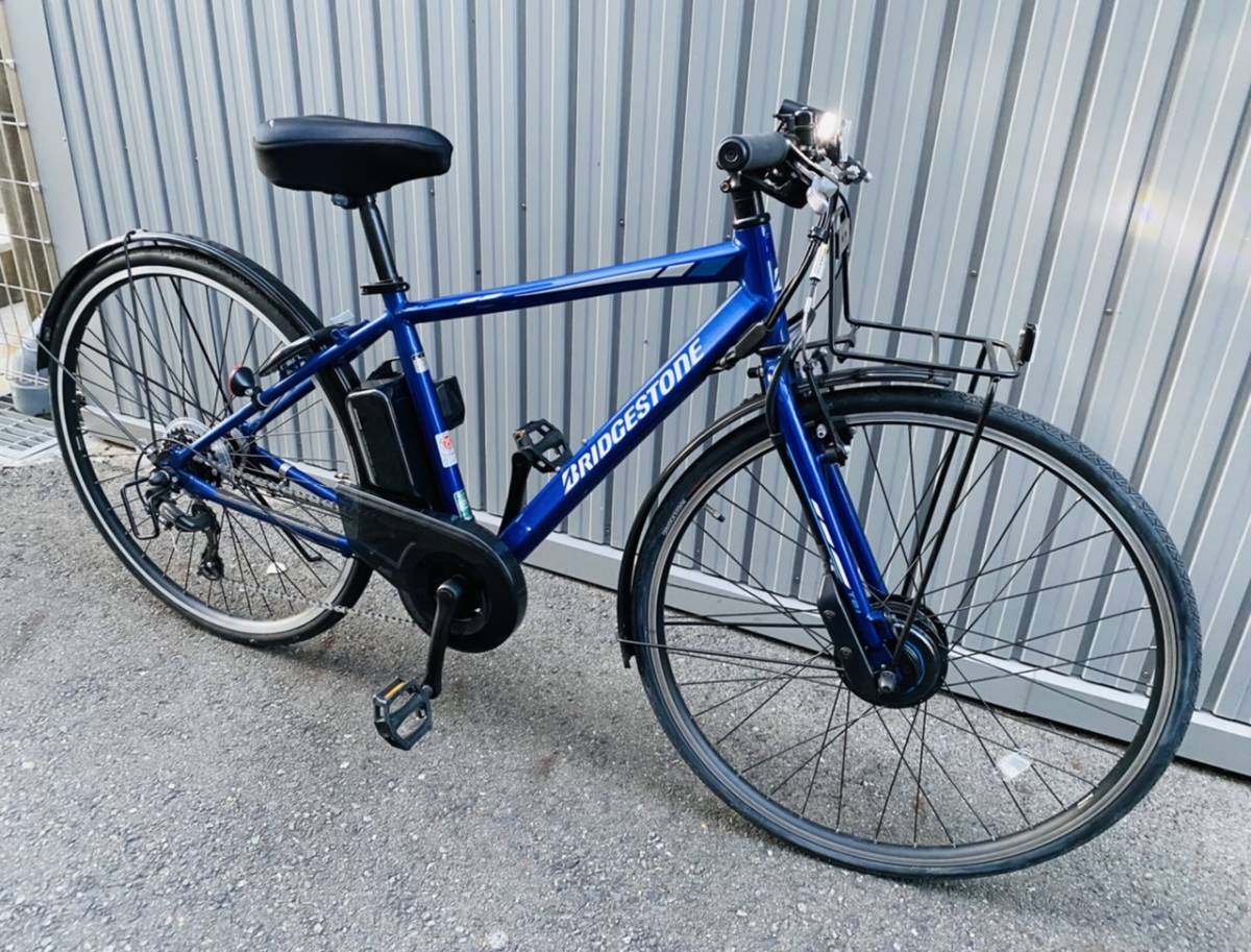 美品！ブリヂストン TB1e 電動自転車 クロスバイク おまけ付き！即決 