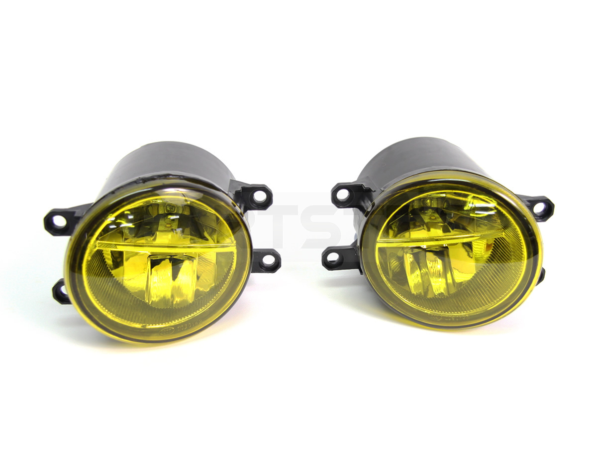 送料無料 80系 ノア ヴォクシー LED フォグランプ ユニット イエロー