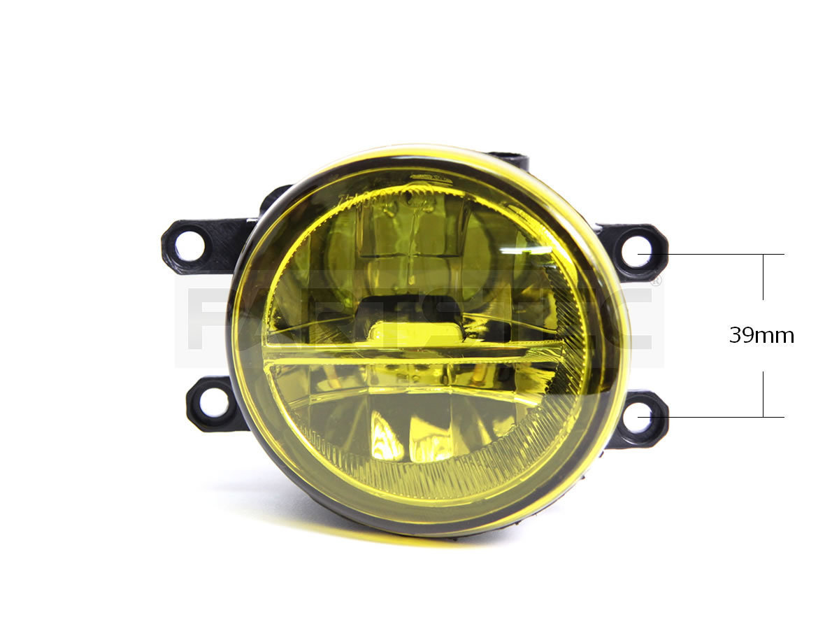 送料無料 80系 ノア ヴォクシー LED フォグランプ ユニット イエロー