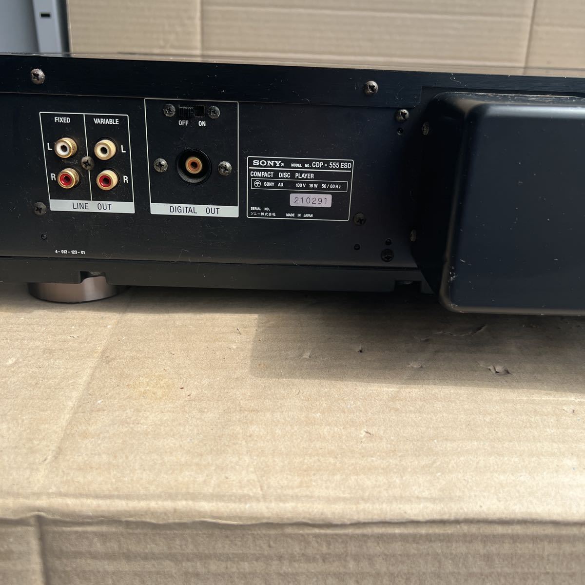 SONY CDP-555ESD ソニー CDプレーヤー CDデッキ CDプレイヤー CD 