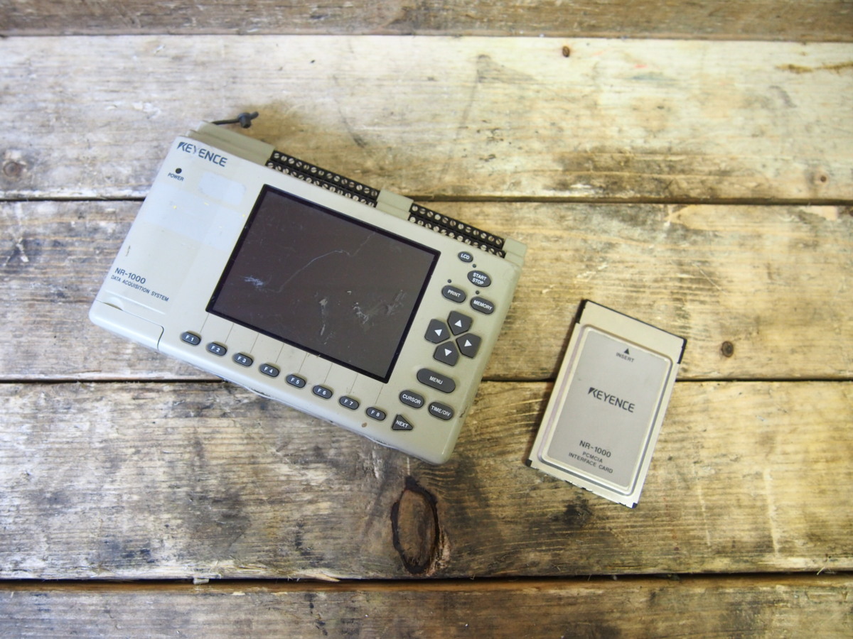【正規品，限定セール】 W0311-27 KEYENCE キーエンス NR-1000 DATA AQUISITION SYSTEM データ収集システム ジャンク(その他)｜売買されたオークション情報、yahooの商品情報をアーカイブ公開 - オークファン その他