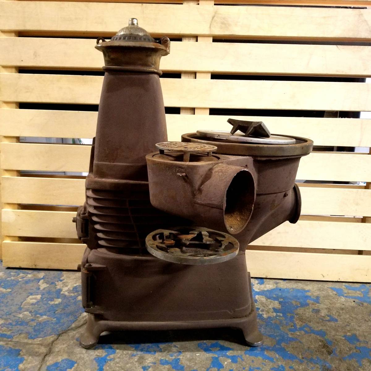 札幌発 引取歓迎 Kamada Stove カマダ ストーブ 貯炭式 石炭ストーブ 鋳物 古民具 ディスプレイ 昭和レトロ 現状品 売切り Apply Bzu Edu Pk