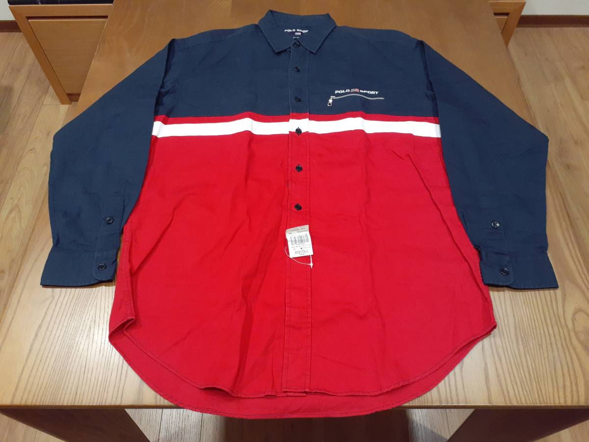 デッドストック/90s/ビンテージ/POLO SPORT/ラルフローレン/ポロ 