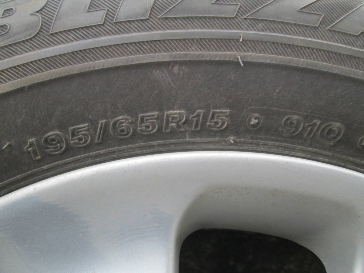 WORK 15×6.5J PCD100＆114.3 5穴マルチ ＋45 ブリジストン  