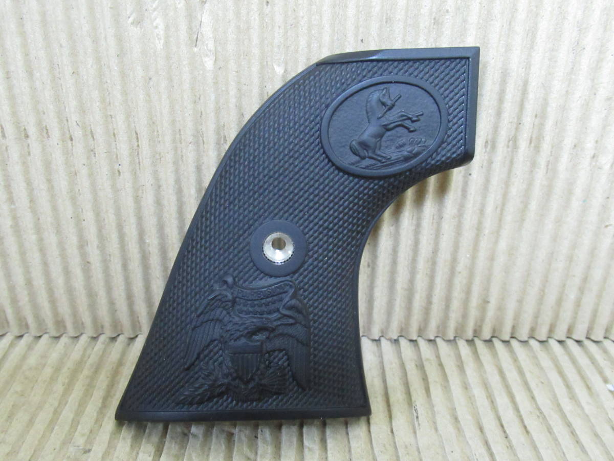 美品！TANAKA WORKS(タナカワークス)S.A.A.45(2nd)用 純正アメリカンイーグルグリップ(ブラック)中古品_3