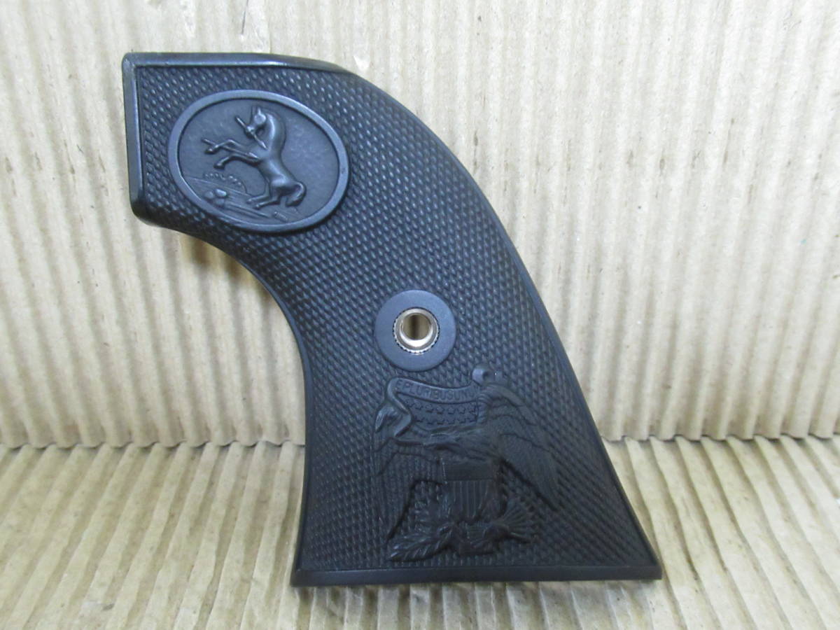 美品！TANAKA WORKS(タナカワークス)S.A.A.45(2nd)用 純正アメリカンイーグルグリップ(ブラック)中古品_5