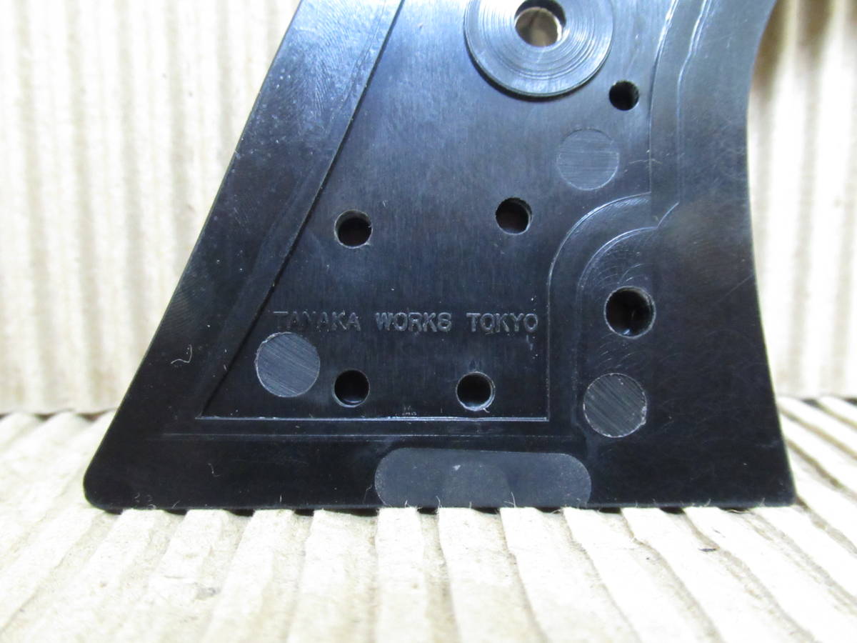 美品！TANAKA WORKS(タナカワークス)S.A.A.45(2nd)用 純正アメリカンイーグルグリップ(ブラック)中古品_8