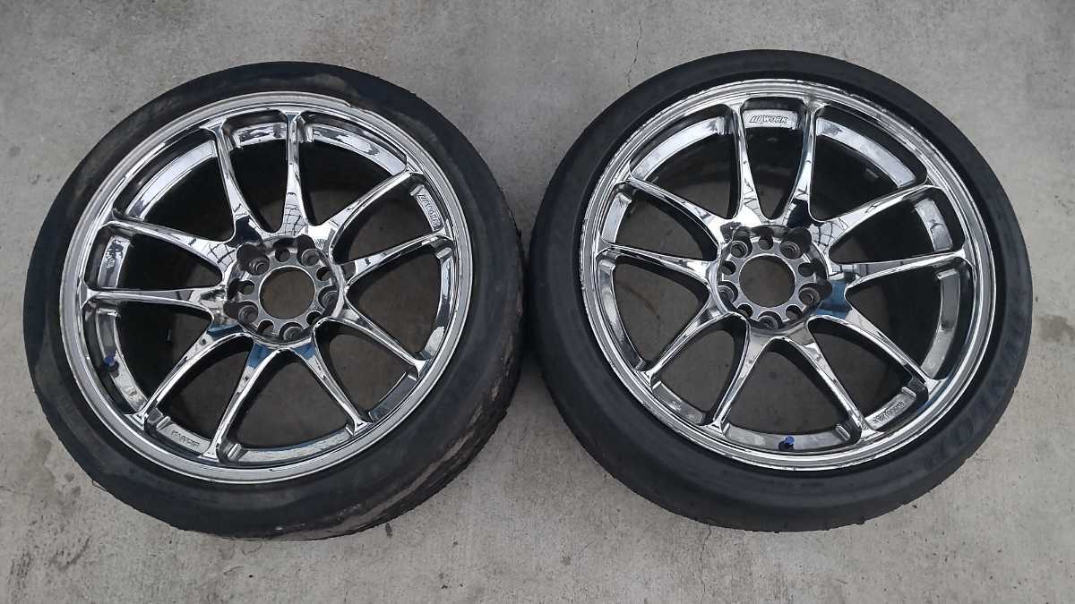 ワークエモーション CR-kai 18インチ 9.5J +30 PCD114.3 ホィールのみ2 
