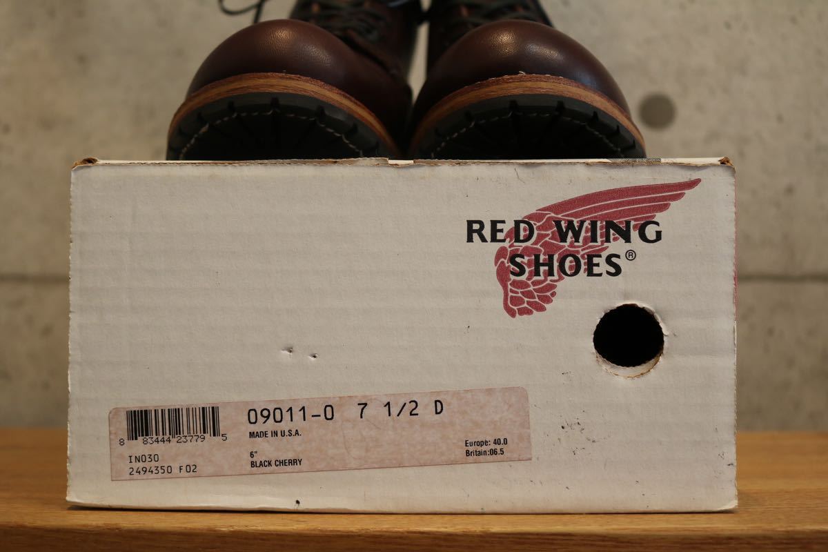 廃盤新品 RED WING Beckman Boots No.9011 7.5D レッドウィング 