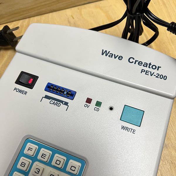 USED/同梱=ウェーブクリエーター PEV-200 波動水 パワーウェーブ PEI