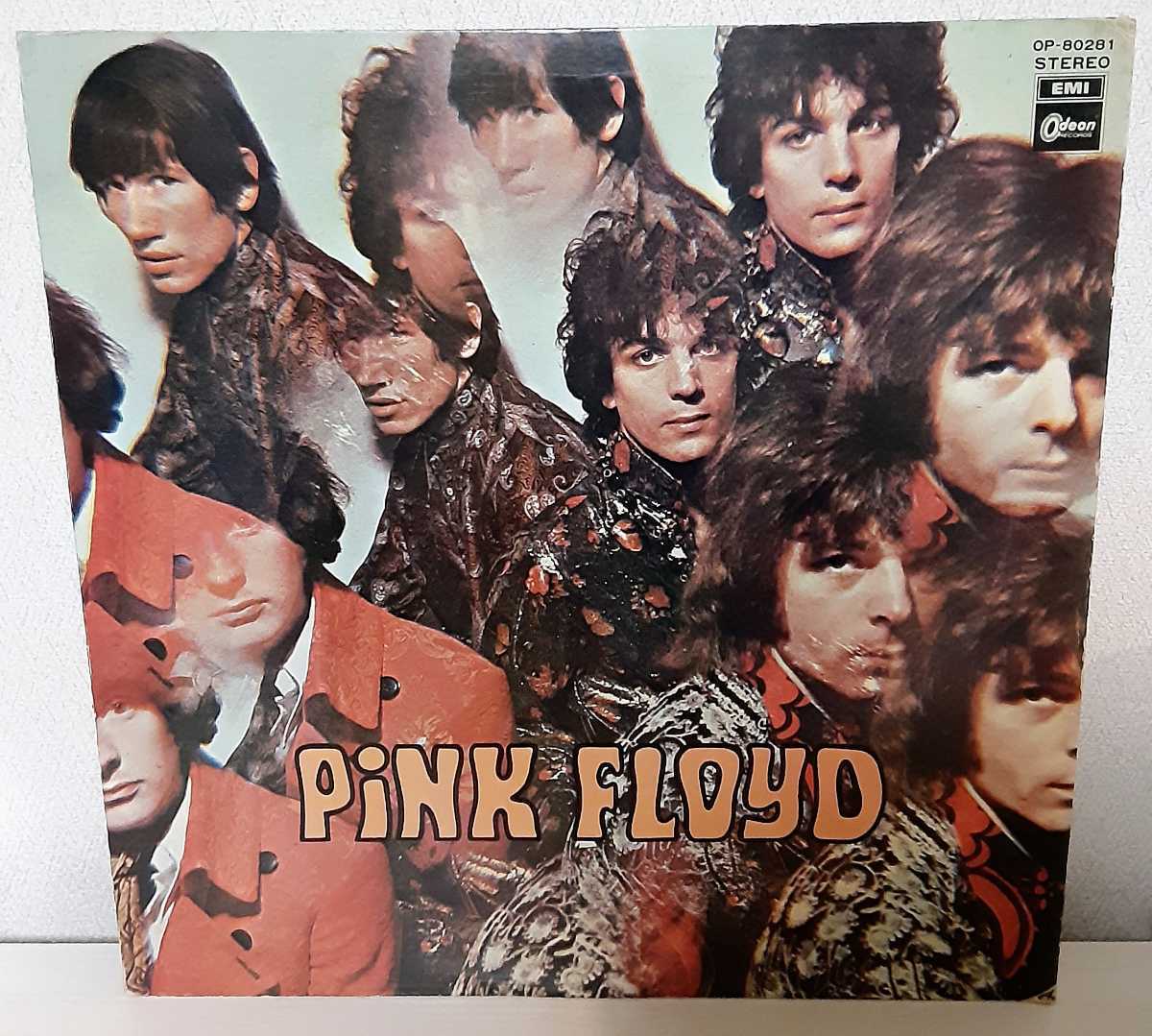 ピンク・フロイド サイケデリックの新説 OP-80281 ODEON OP-80281 LP red vinyl 赤盤 Pink Floyd ピンク・フロイド