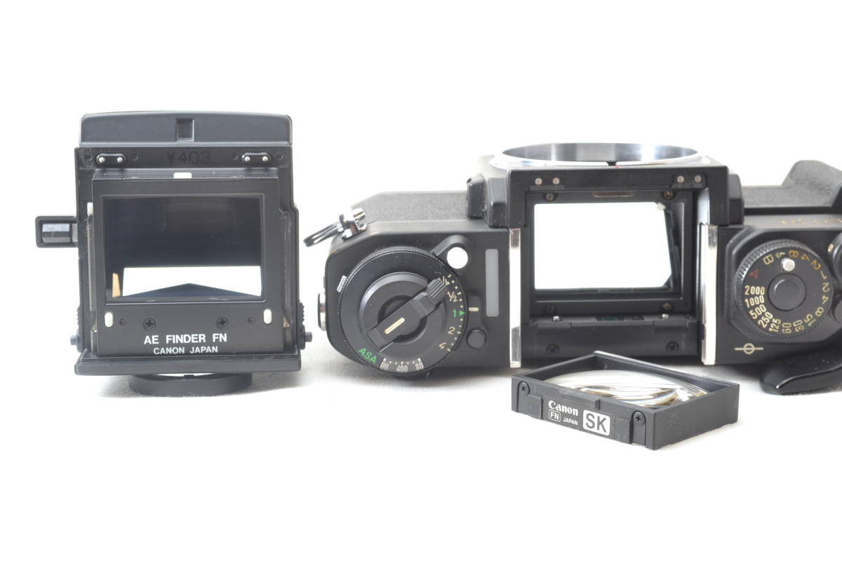 キャノン Canon New F-1 AE ファインダー 一眼レフ MF フィルムカメラ