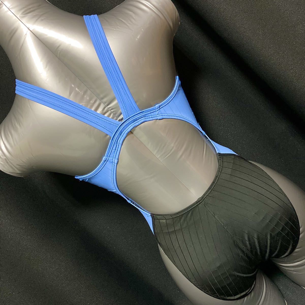 美品】アリーナ ハイカット 競泳水着 Lサイズ ARN-3004W スパイラル  