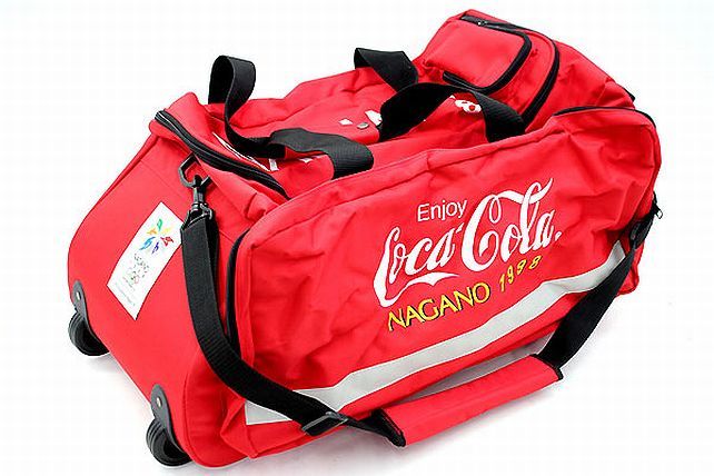 非売品コカコーラ Nagano 1998 ボストンバッグ レア新品未使用 【公式
