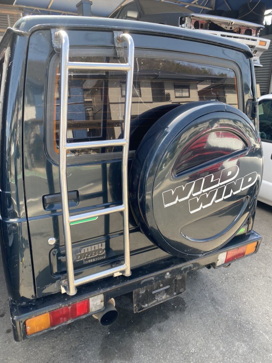 JA11 JIMNY ジムニー ラダー リヤラダー ステンレス 中古 JA12 JA22