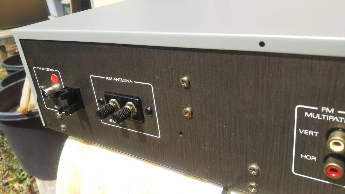 TORIO KT-1100 動作品 KT-1100 TRIO FM&frasl;AM 高音質・調整済み (7号機) ステレオチューナー