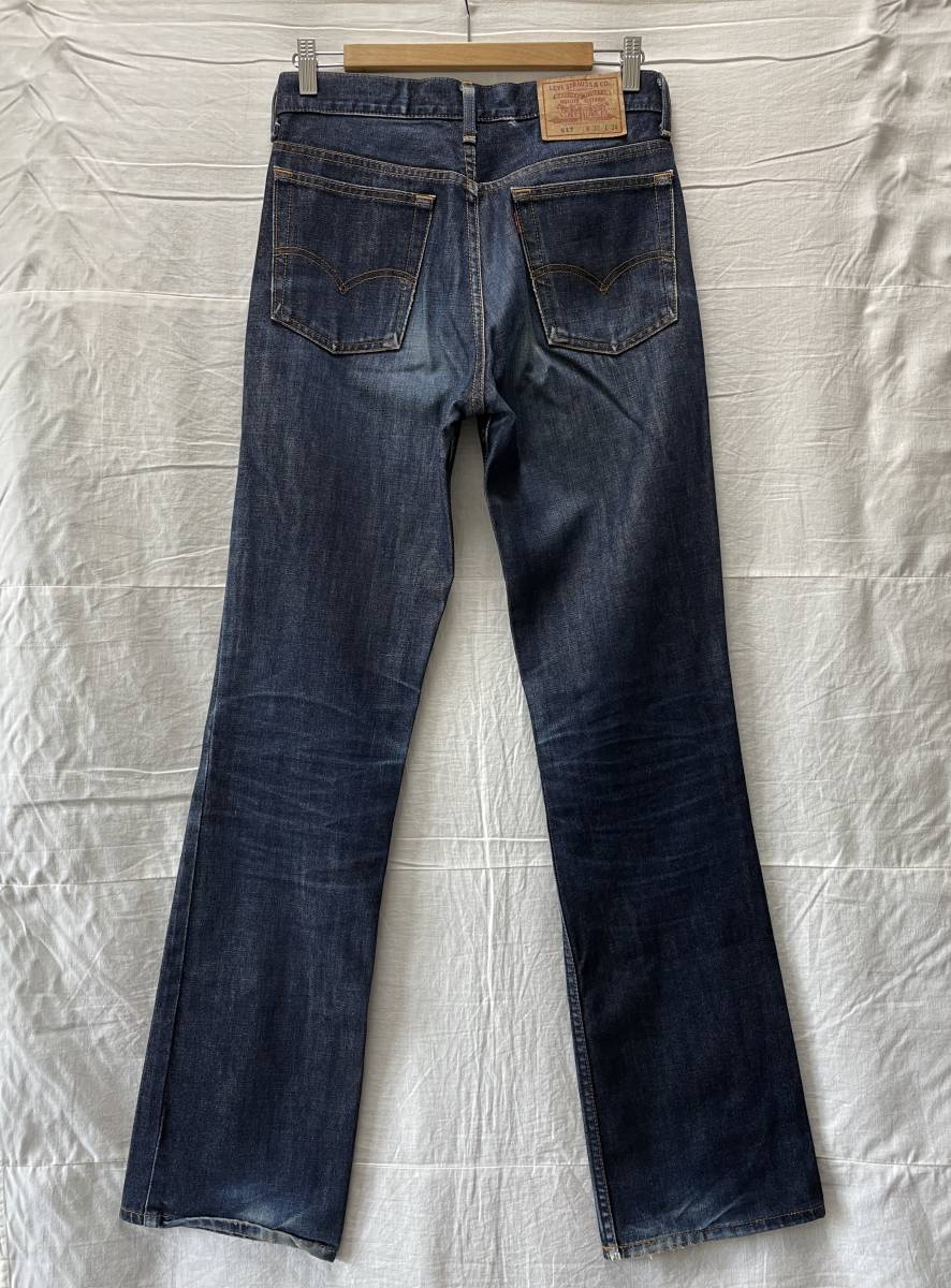 90s 日本製 Levi's 517 w30 リーバイス 517-03 ブーツカット