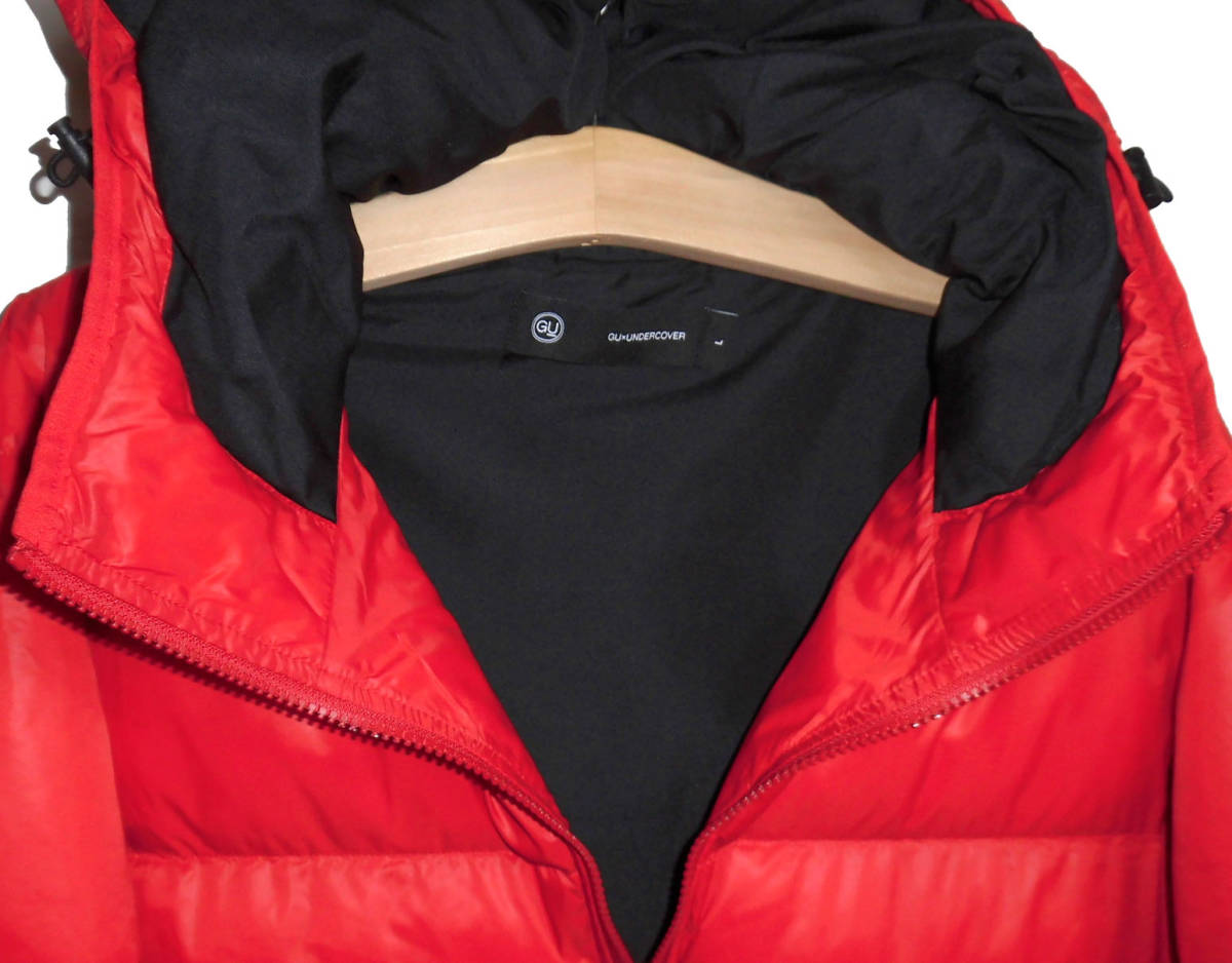 美品GU アンダーカバー パデットキルトブルゾン L 中綿 希少 美品 GU 