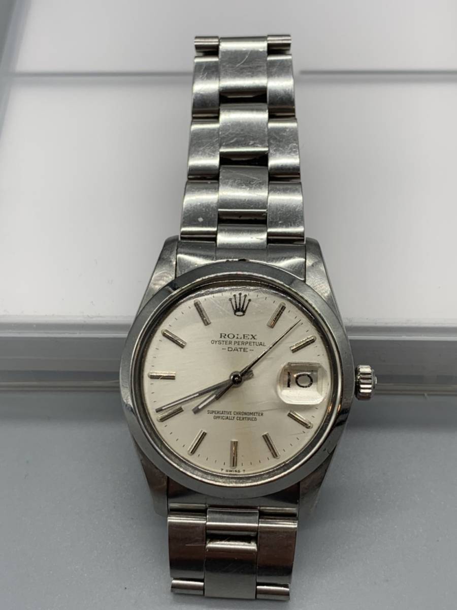 3737】￥1 ROLEX ロレックス オイスターパーペチュアルデイト メンズ 