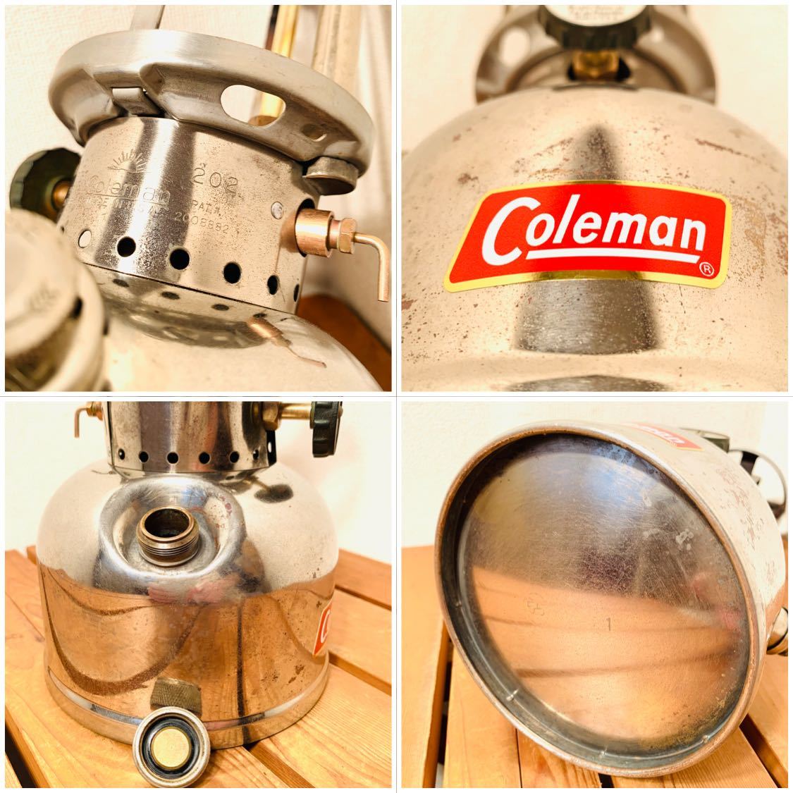 ☆希少！プロフェッショナル☆コールマン Coleman202ランタン 1955年1