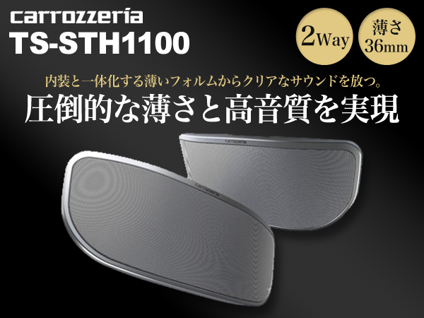 Pioneer carrozzeria TS-STH1100 片側難あり! 【公式】ECサイト