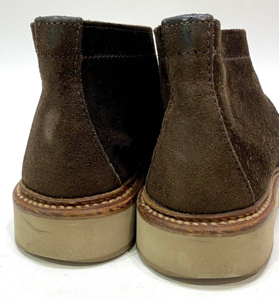 正規品 ALDEN×UNITED ARROWS BLUE LABEL スエードチャッカブーツ 