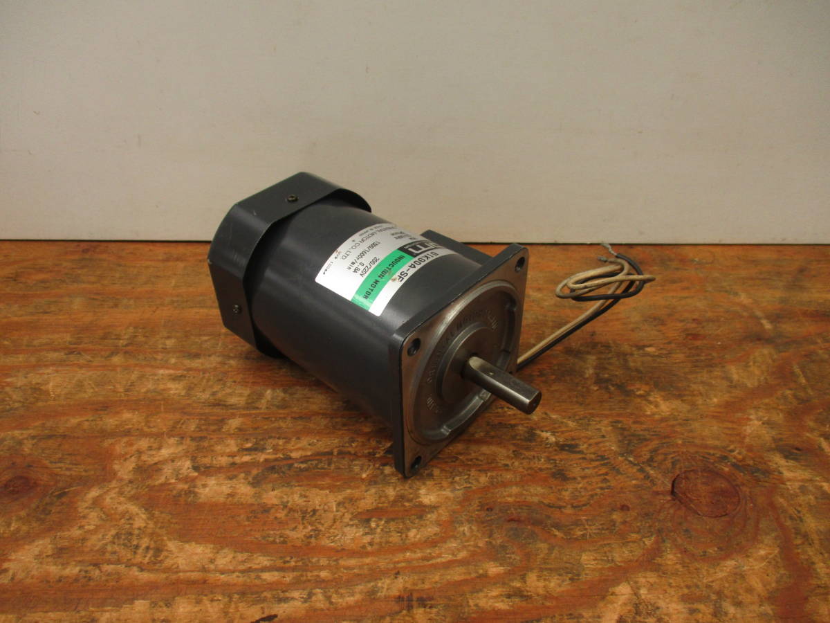  オリエンタルモーター インダクションモーター 5IK90A-SF 軸径約12mm 三相200V 90W ＃２(電動工具)｜売買されたオークション情報、yahooの商品情報をアーカイブ公開 - オークファン その他
