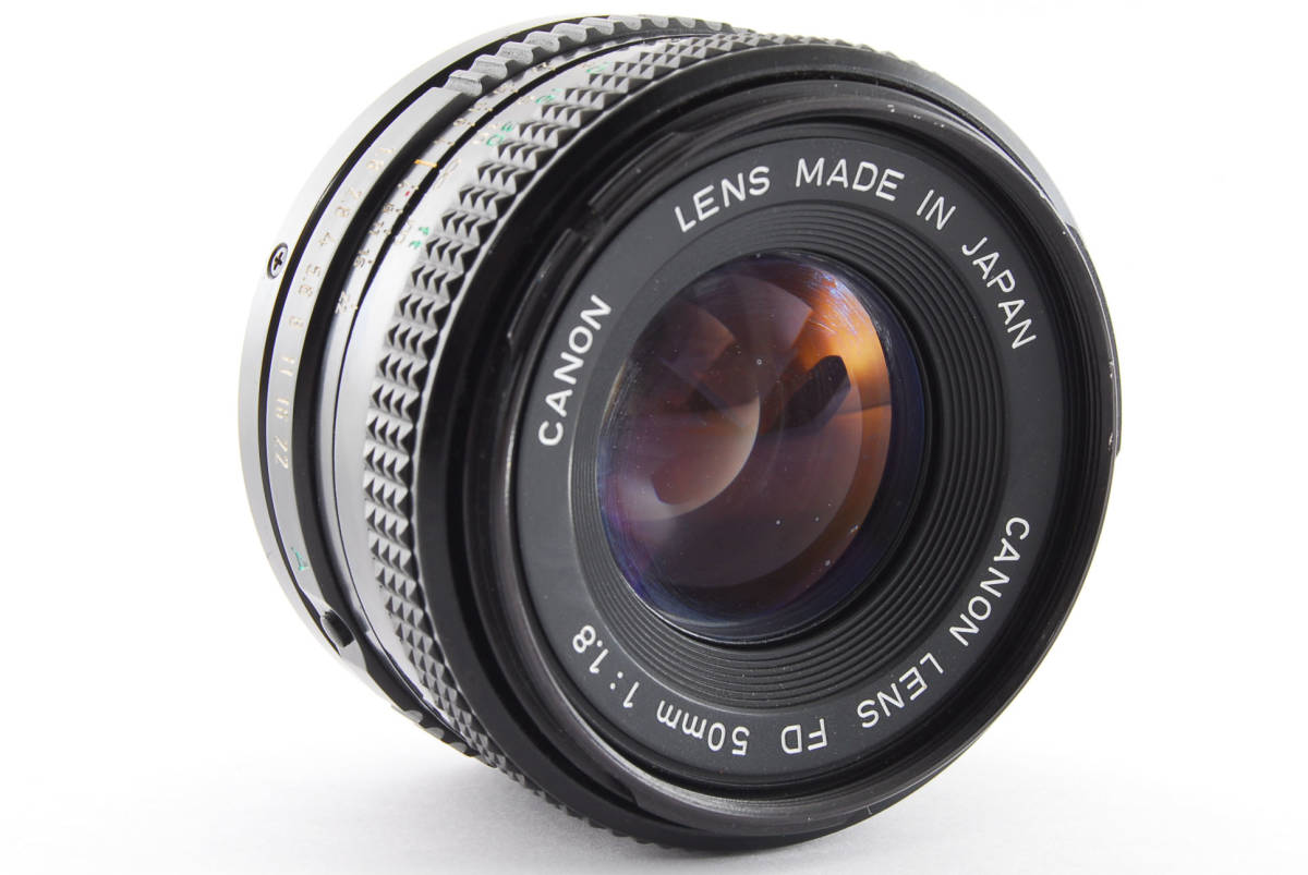 ☆極上美観☆CANON キャノン FD 50mm F1.8 #744212 【公式通販】