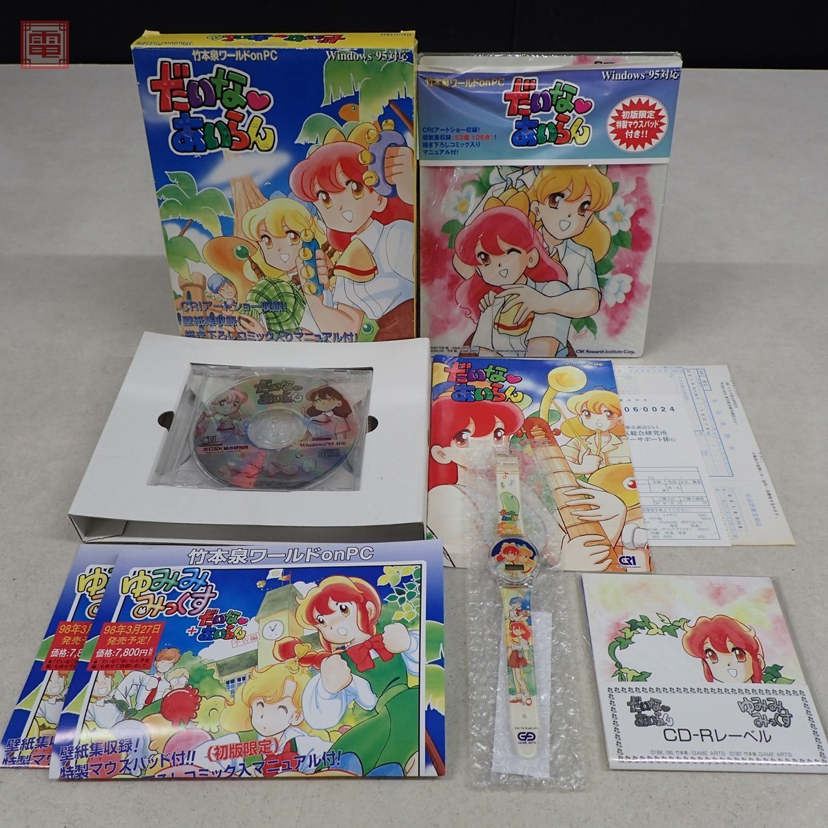 Windows 95用】だいなあいらん（未使用 Windows CD-ROM だいなあいらん 