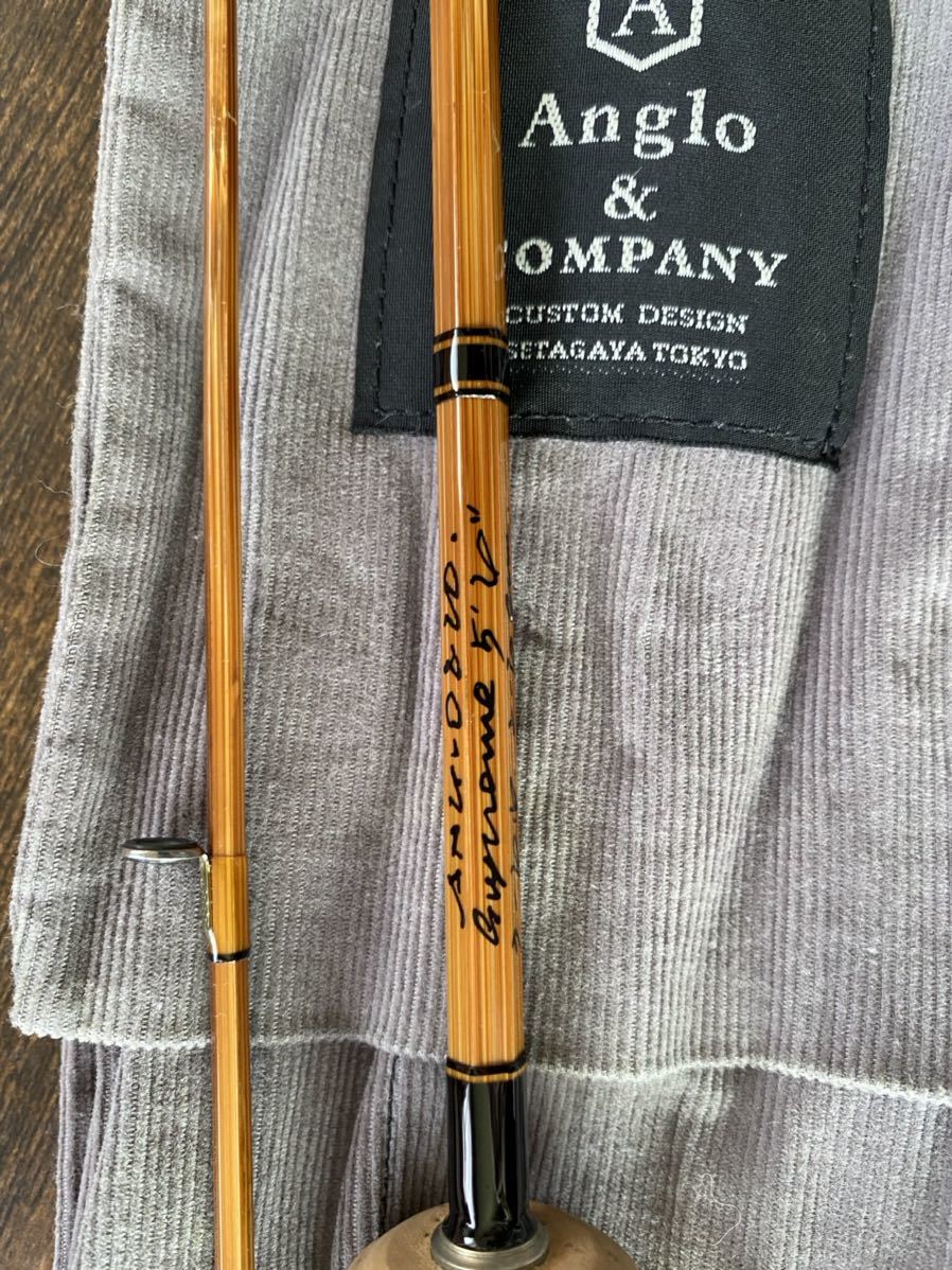 アングロ＆カンパニー SUPREME SPB5'6 2pc バンブーロッド 中古