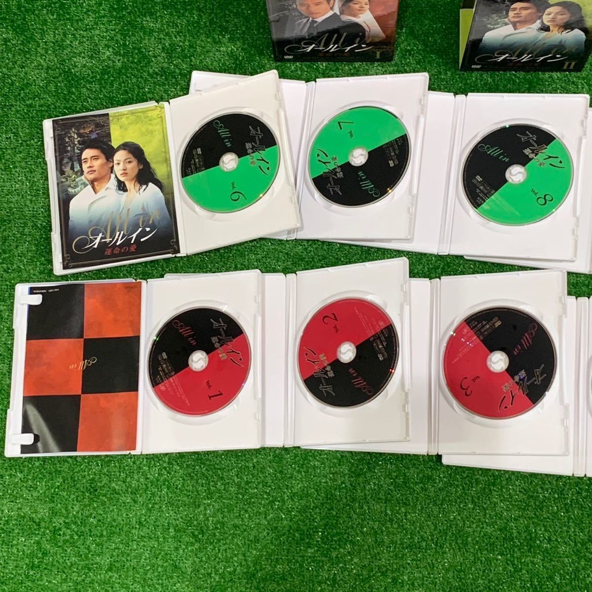 オールイン 運命の愛 DVD-BOX 1・2 DVD10枚組 全巻完結 韓流ドラマ イ 